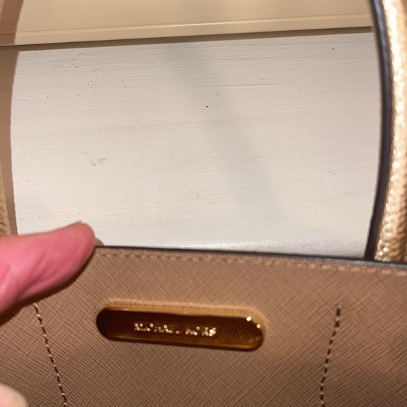 Jet Set Travel Extra-Small Metallic Top-Zip Tote Bag - Picture 5 of 5